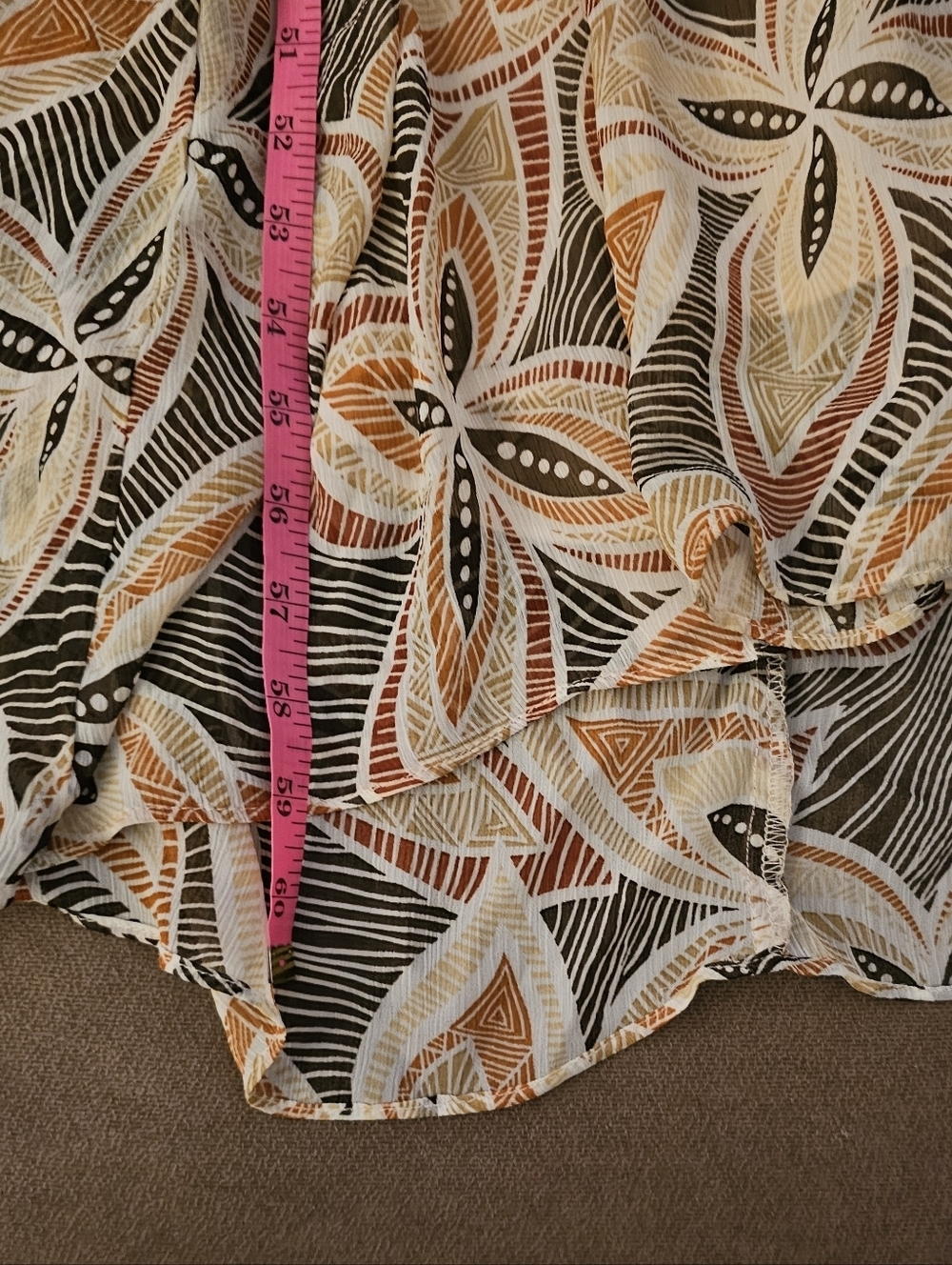 Rabbit Rabbit Rabbit Halter Style Surplice Front Floral Print Maxi Dress Size 16 - Picture 16 of 16